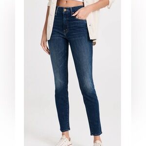Mother the looker medium kitty women’s dark wash‎ jeans